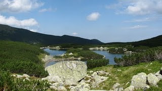 Widok na stawy na Hali Gąsienicowej