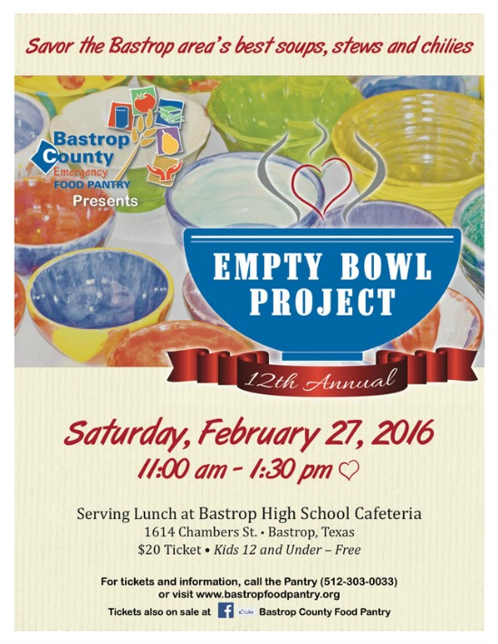 365 Bastrop Empty Bowl Project 2016