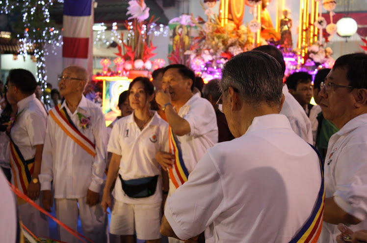 The Vips launching the Wesak 2011 procession