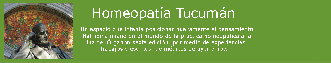 Homeopatía Tucumán.