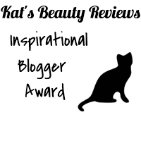 kats inspirational blogger award