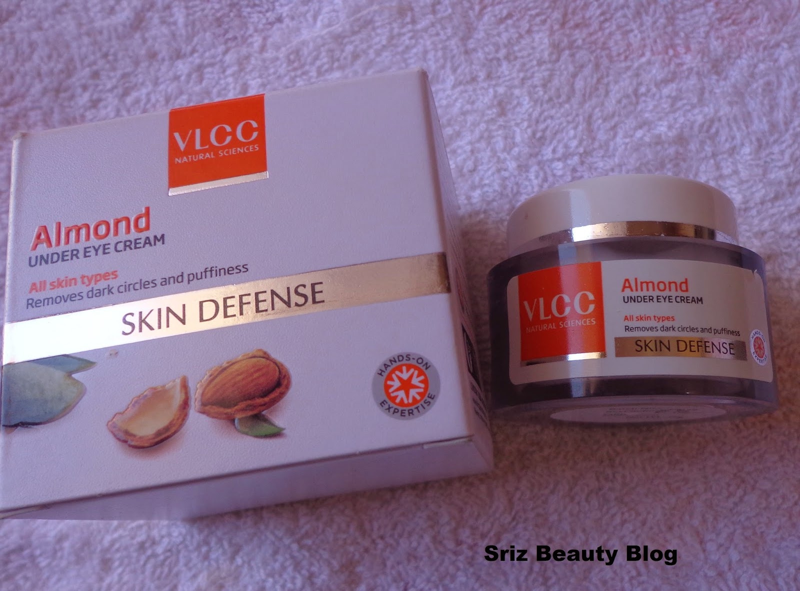Sriz Beauty Blog VLCC Almond Under Eye Cream Review