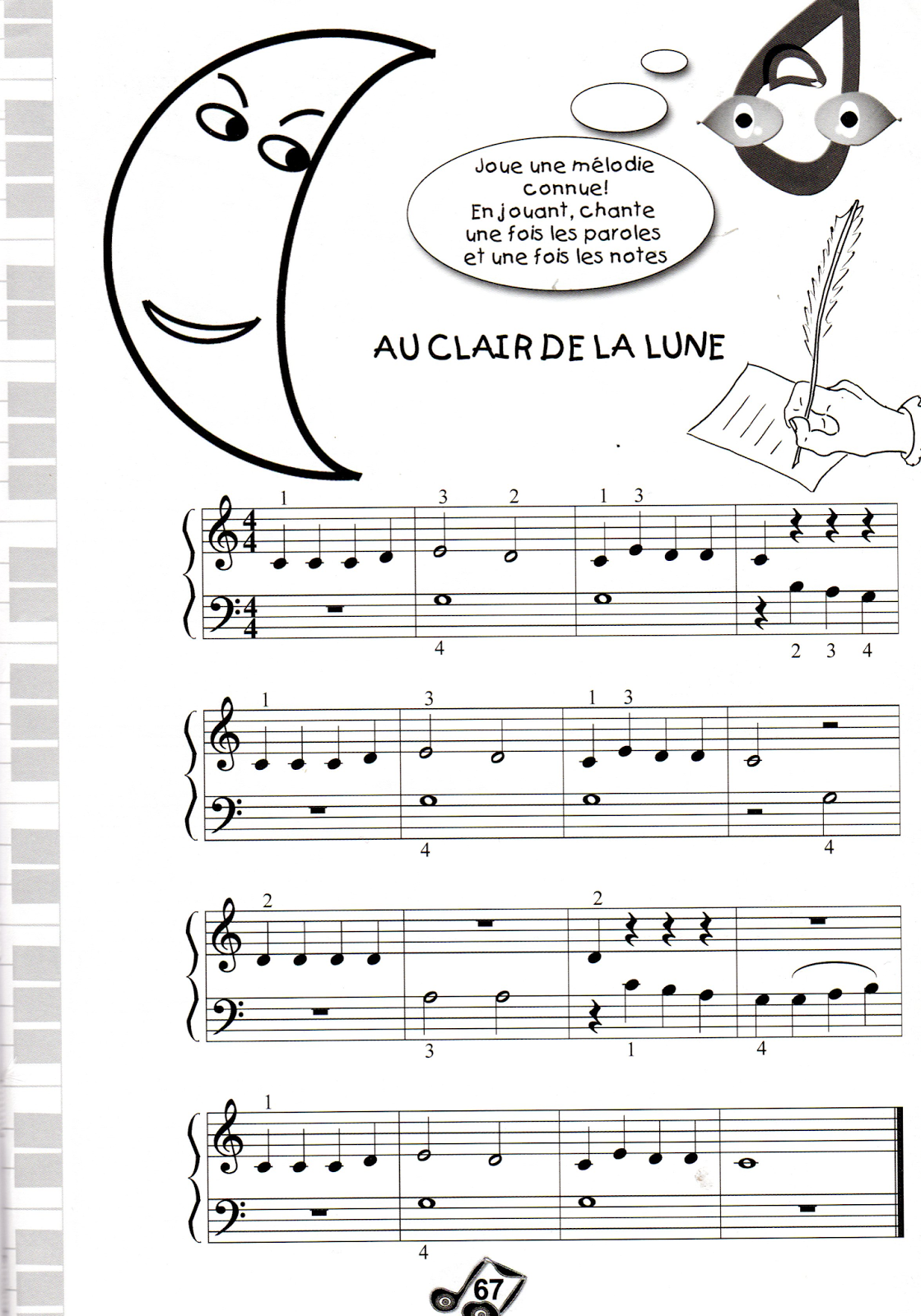 Step By Step Blog d une maman de famille nombreuse en ma toute petite methode de piano