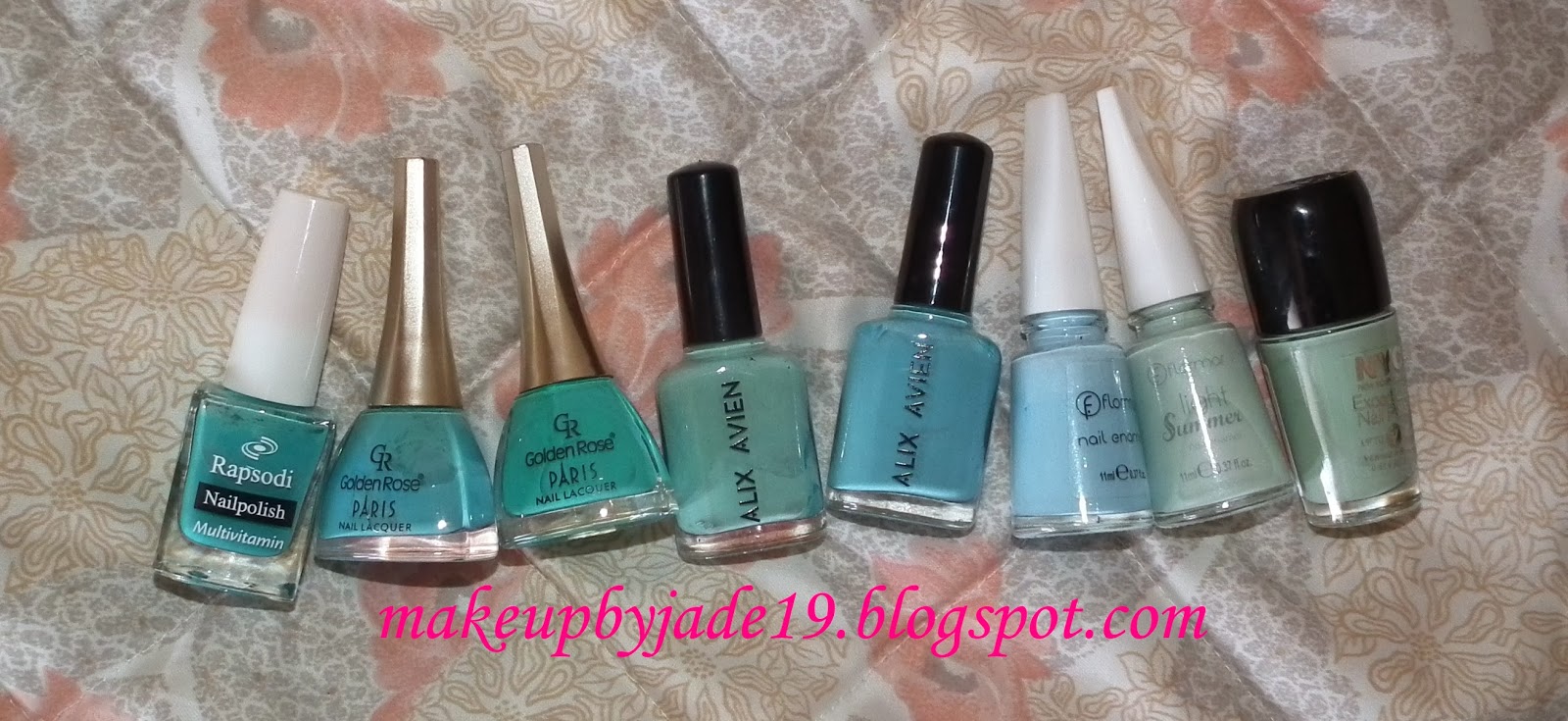 Mavimsi Yeşil Ojeler Tiffany Blue Mint Green