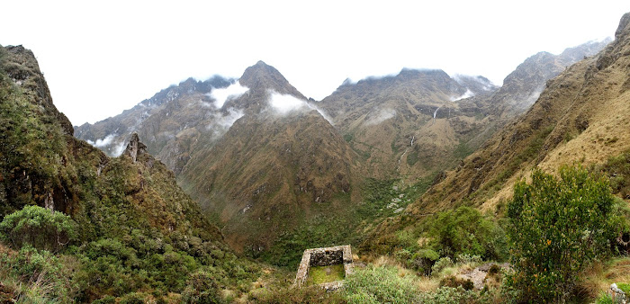 inca trail machu picchu peru