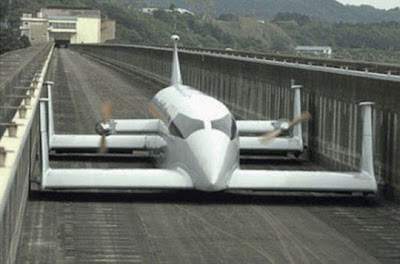 Kereta Terbang Berlokomotif Rancangan Peneliti Jepang