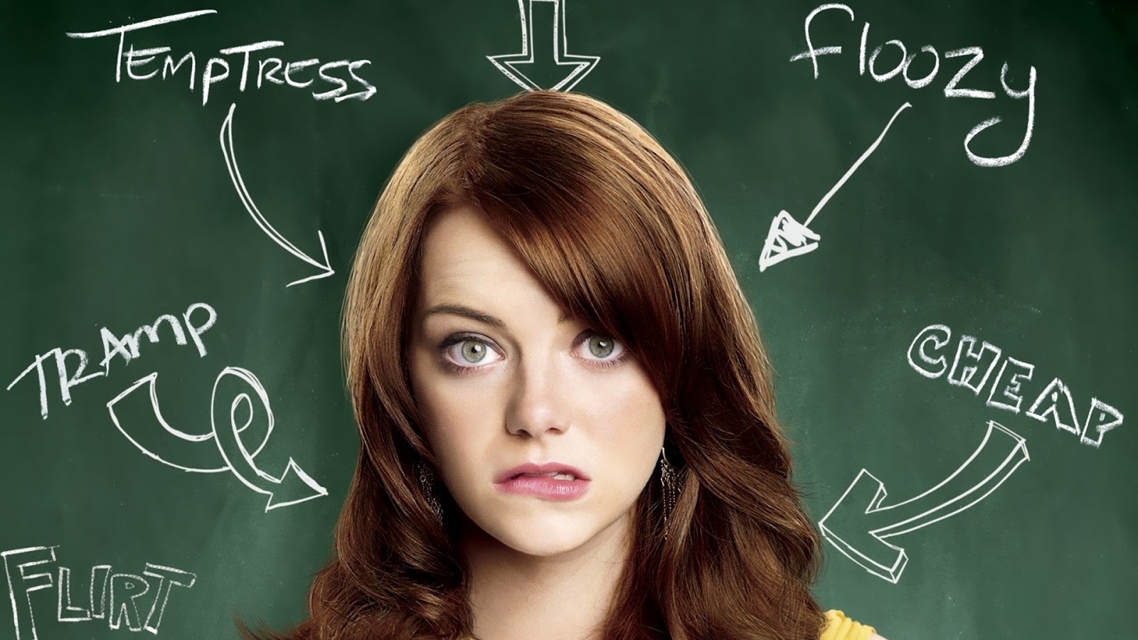 Funny Emma Stone Mystery Wallpaper