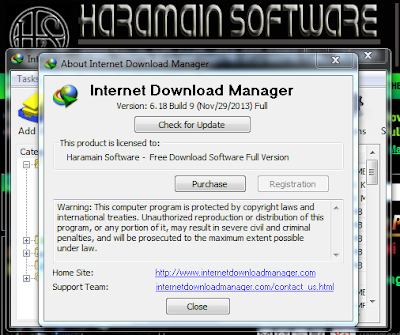 Internet Download Manager 6.18 Build 2 Serial No