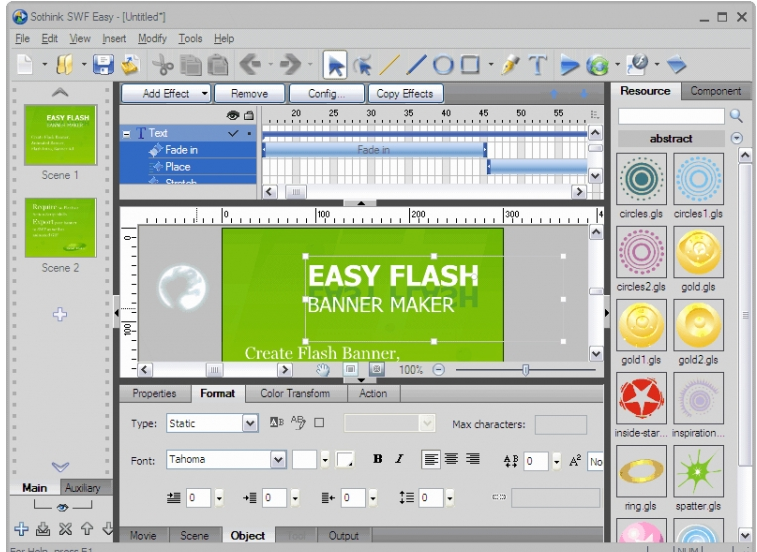 Free And Free To Try Software Programs Flash Banner Maker 6 3