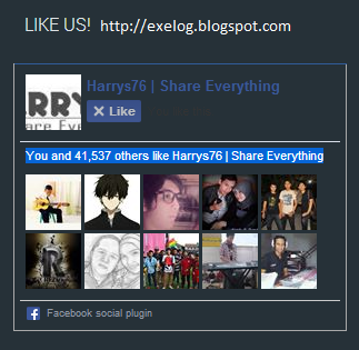 Cara Membuat FansPage FB HTML5 di Blog | Widget Like Box cara membuat kotak fanspage fb diblog