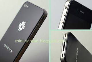 GooApple 3G, Android Powered 'iPhone' Rear and Back View