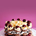 Kara ormanlı waffle torte