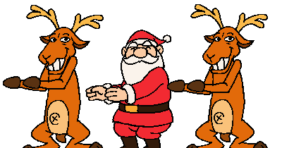 Christmas animated family thread gifs greetings funnies friendly animations merry reindeers animatedimages Funny Low 78: Funny Christmas