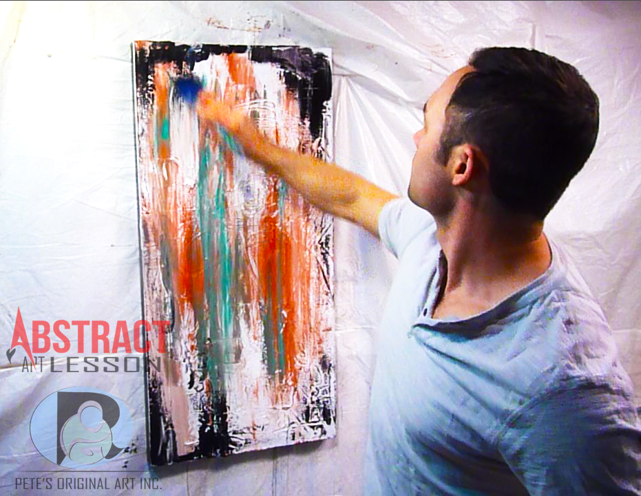 Easy Painting Techniques by Peter Dranitsin Step by step free abstract