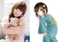 Iguchi Yuka e Tsukihi Araragi (Bakemonogatari) Iguchi Yuka e Tsukihi Araragi