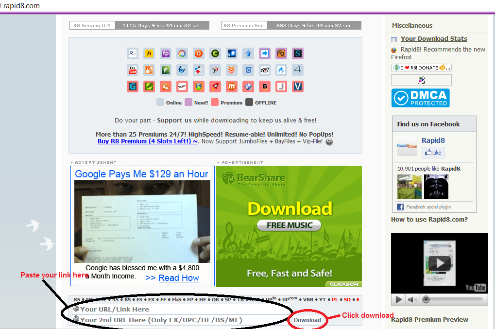 Filepost Premium Link