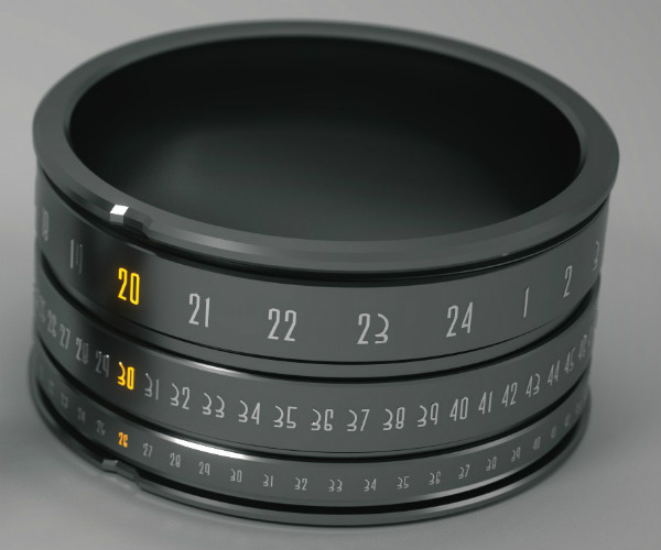 Stainless Steel Ring Clock Spicytec