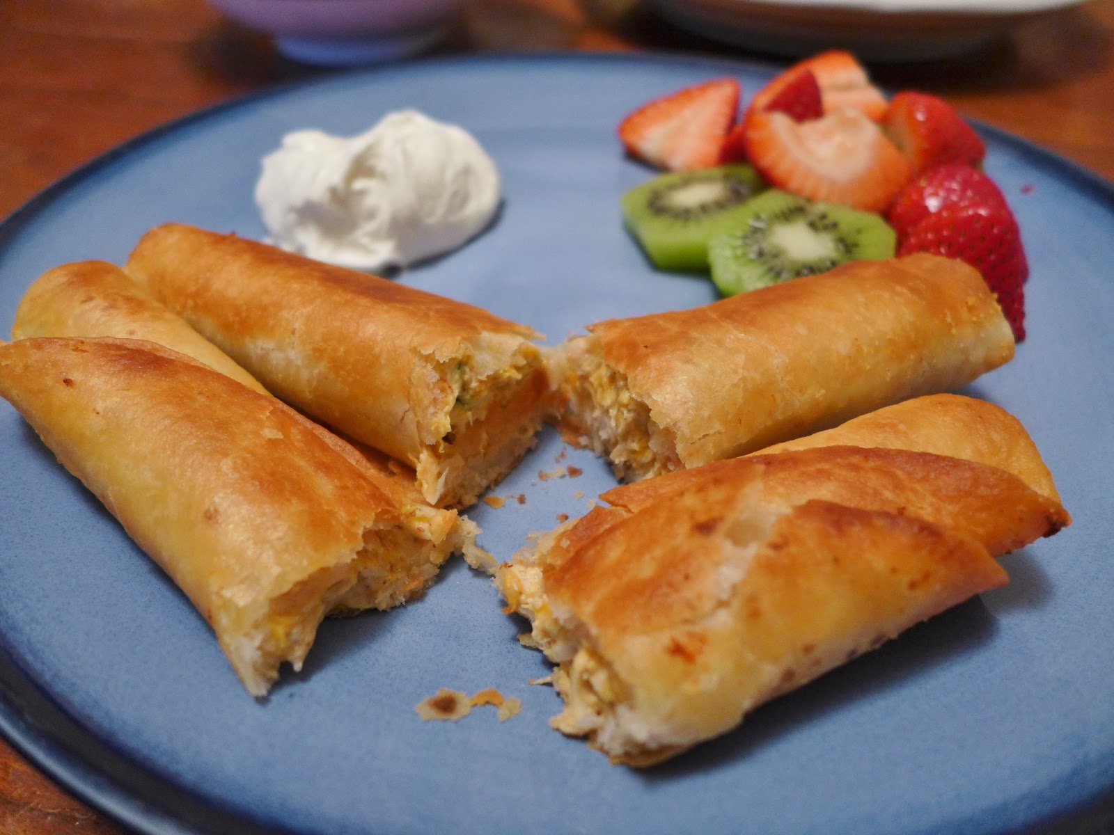 Dimples & Delights Cream Cheese Chicken Taquitos