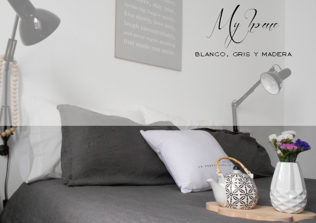 Cambios en mi habitación: blanco, gris y madera Cambios en mi habitación: blanco, gris y madera