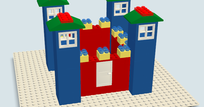 casita lego