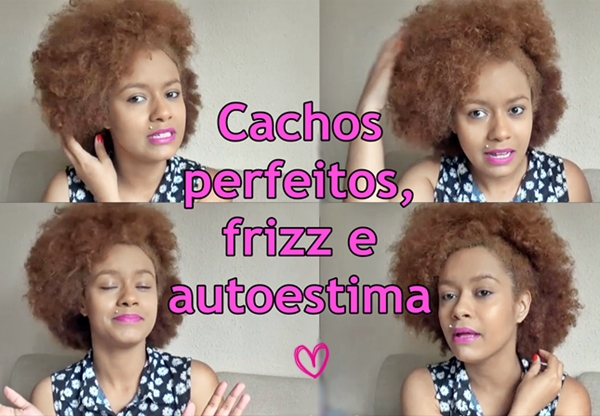 Cachos perfeitos, frizz e autoestima
