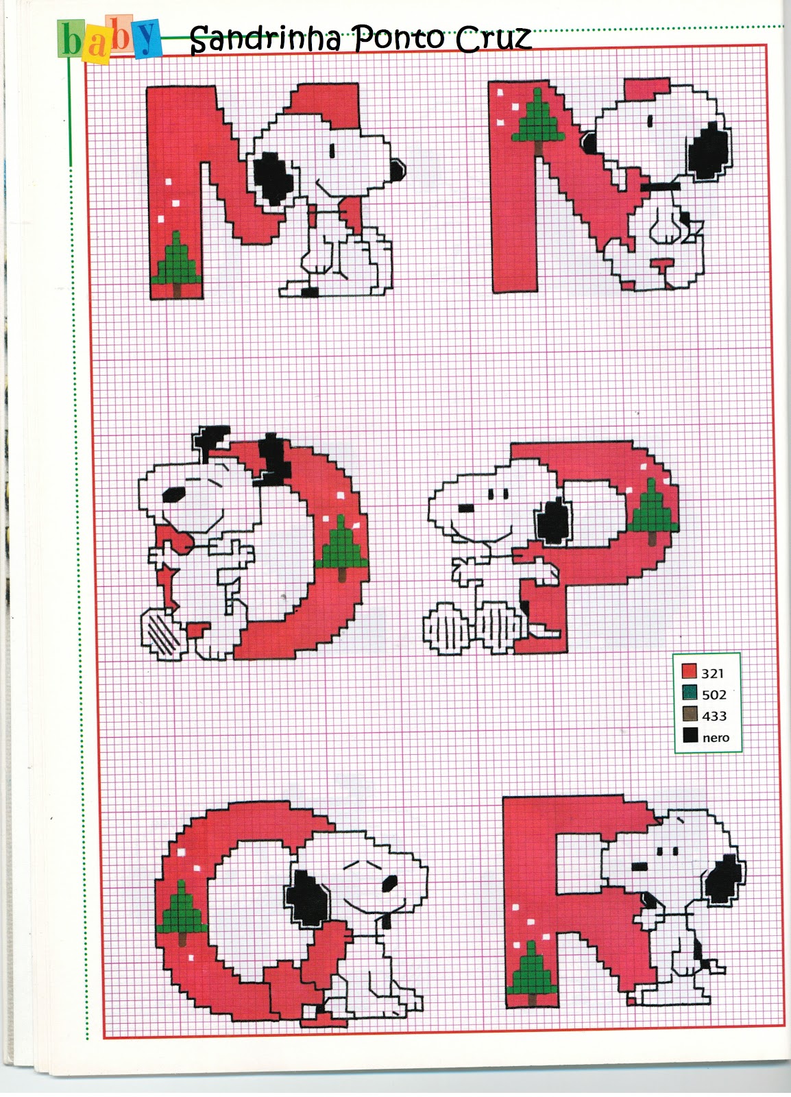 cross stitch christmas on pinterest punto croce snoopy christmas puzzle