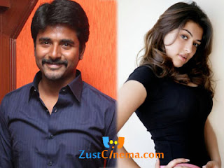 Hansika pairs with Sivakarthikeyan Hansika pairs with Sivakarthikeyan