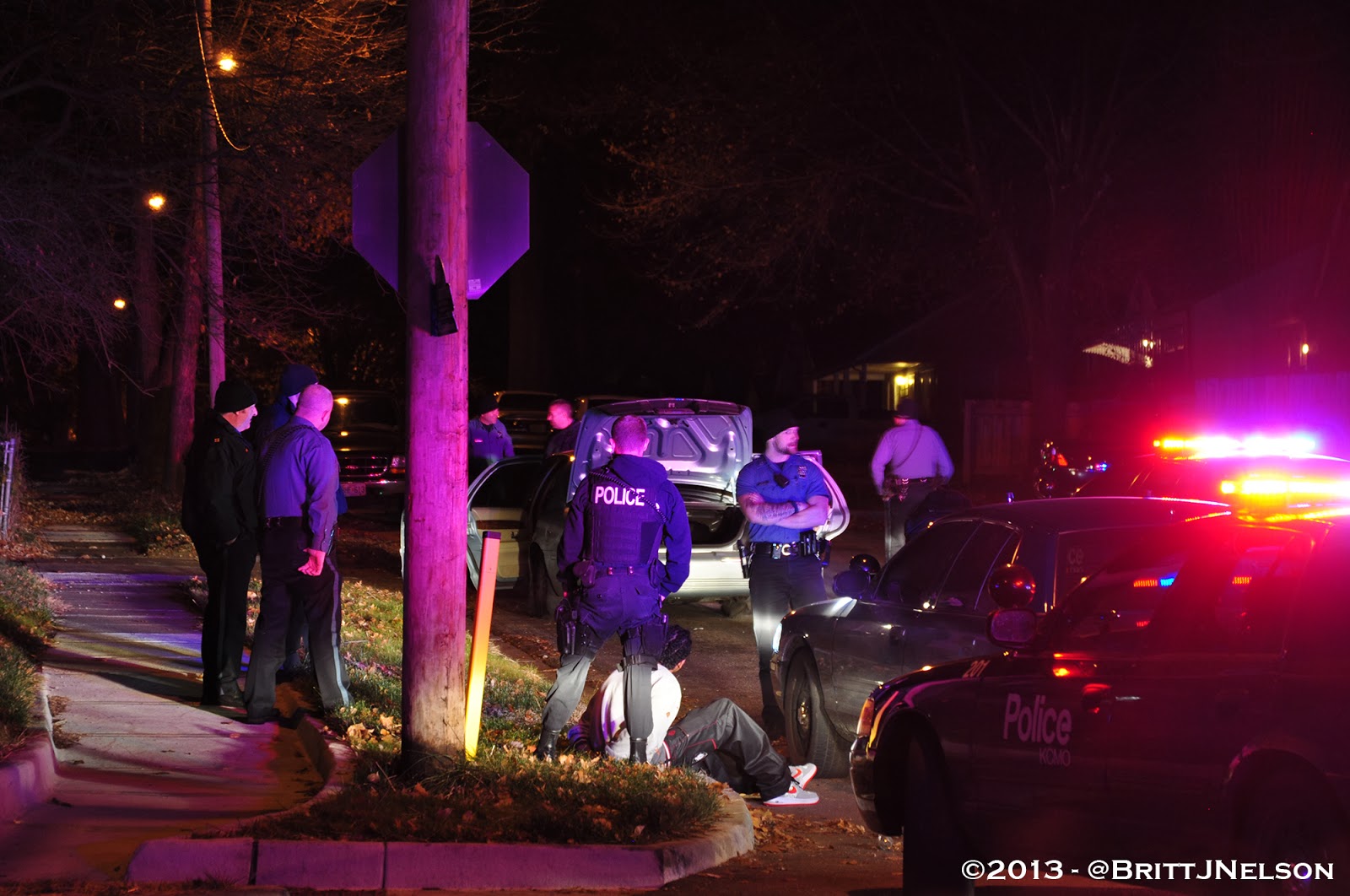 Operation100news PHOTOS Aggravated battery on an officer sparks chase