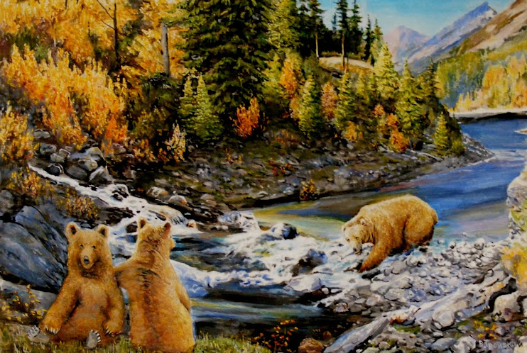 Картина "Три медвеля"