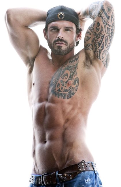 Rugby Footballer, Male Model - Stuart Reardon. 