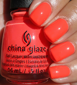 China Glaze Red-y to Rave Electric Nights