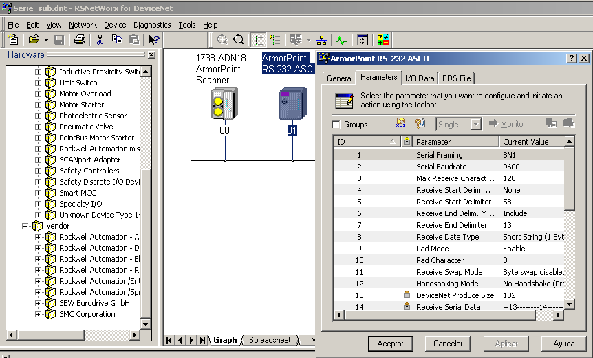 Notas de automatización Comunicación por puerto serie a través de