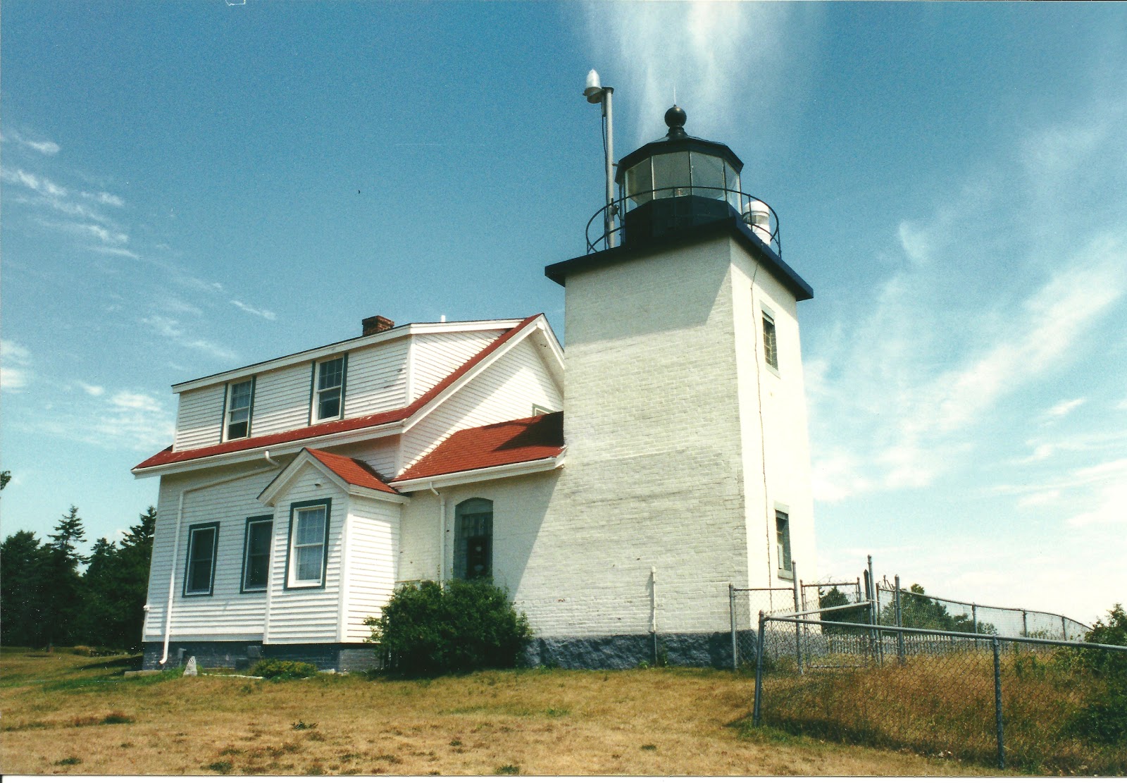 Al's Lighthouses Maine Fort Point Lighthouse