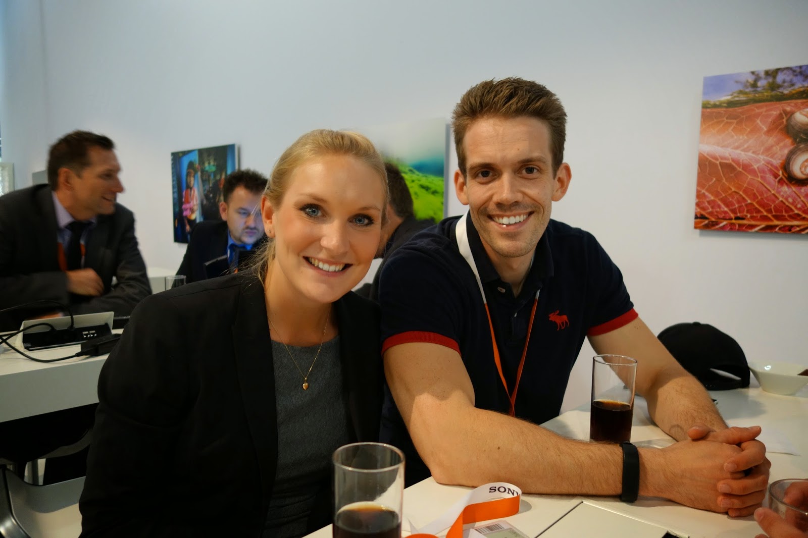 Richard Bjerkoe - Robust Dad - Inside the Sony lounge
