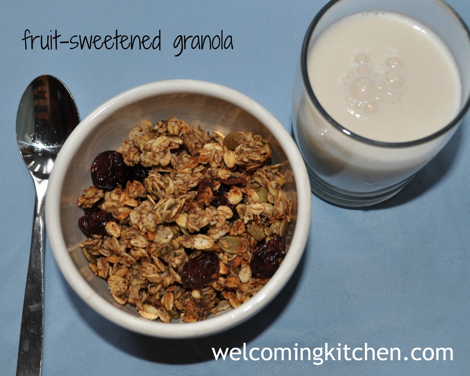 FruitSweetened Vegan Granola (Glutenfree) Kim's Kitchen