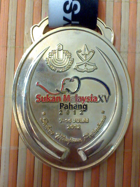 Niva's Sukma Gold Medal-2012