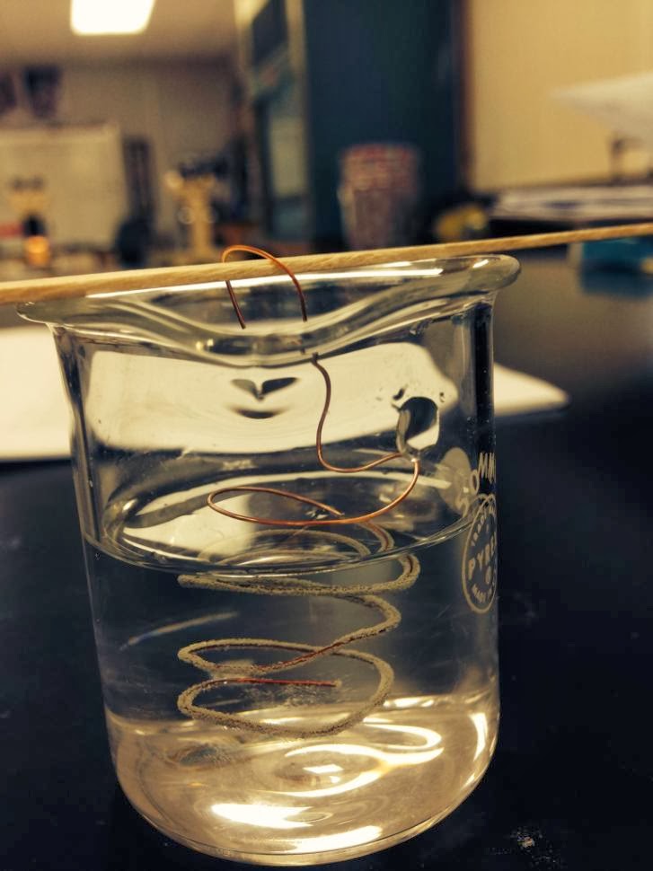 GHS Chemistry Class Studies Reactions and Molar Relationships