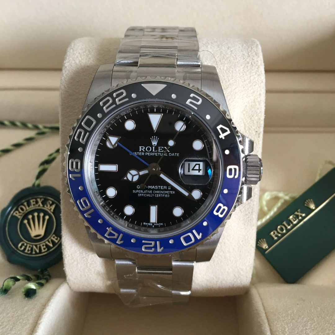 Jual Beli Tukar Tambah Service Jam Tangan Mewah Arloji Original Buy Sell Trade In Service Sold Rolex Gmt Master Ii Blue Black Ceramic Bezel Ref 116710blnr 40mm Brand New