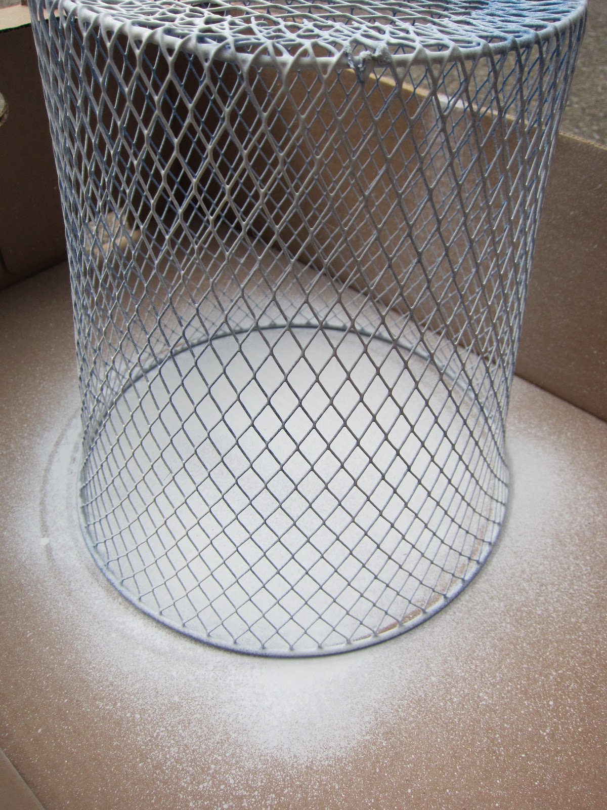 Frugal Ain't Cheap Wire waste basket