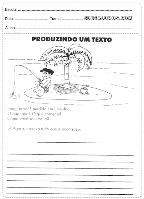Produzindo um texto