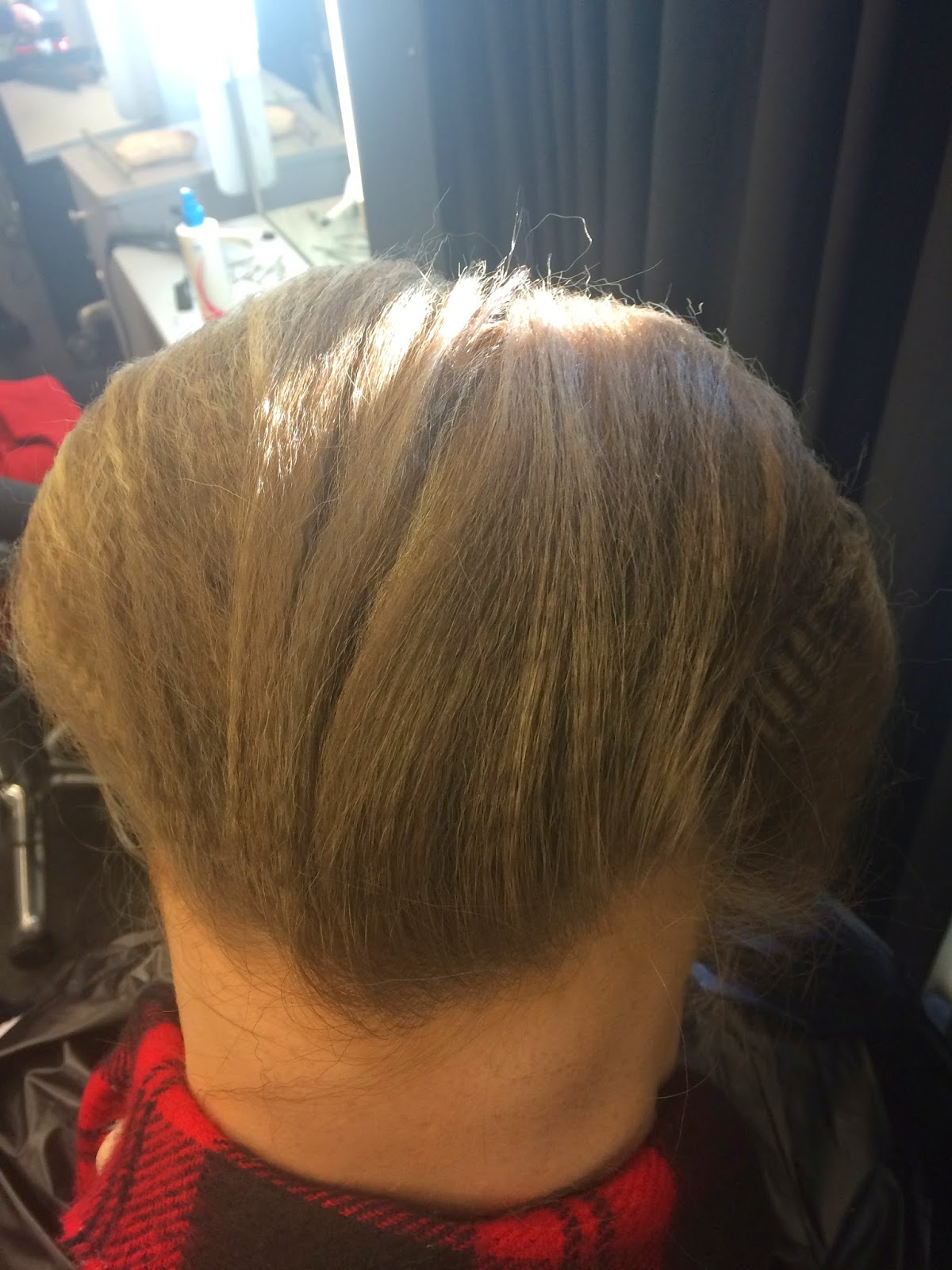 SarahLouise Leftly HAIR Padding! Practise makes perfect!