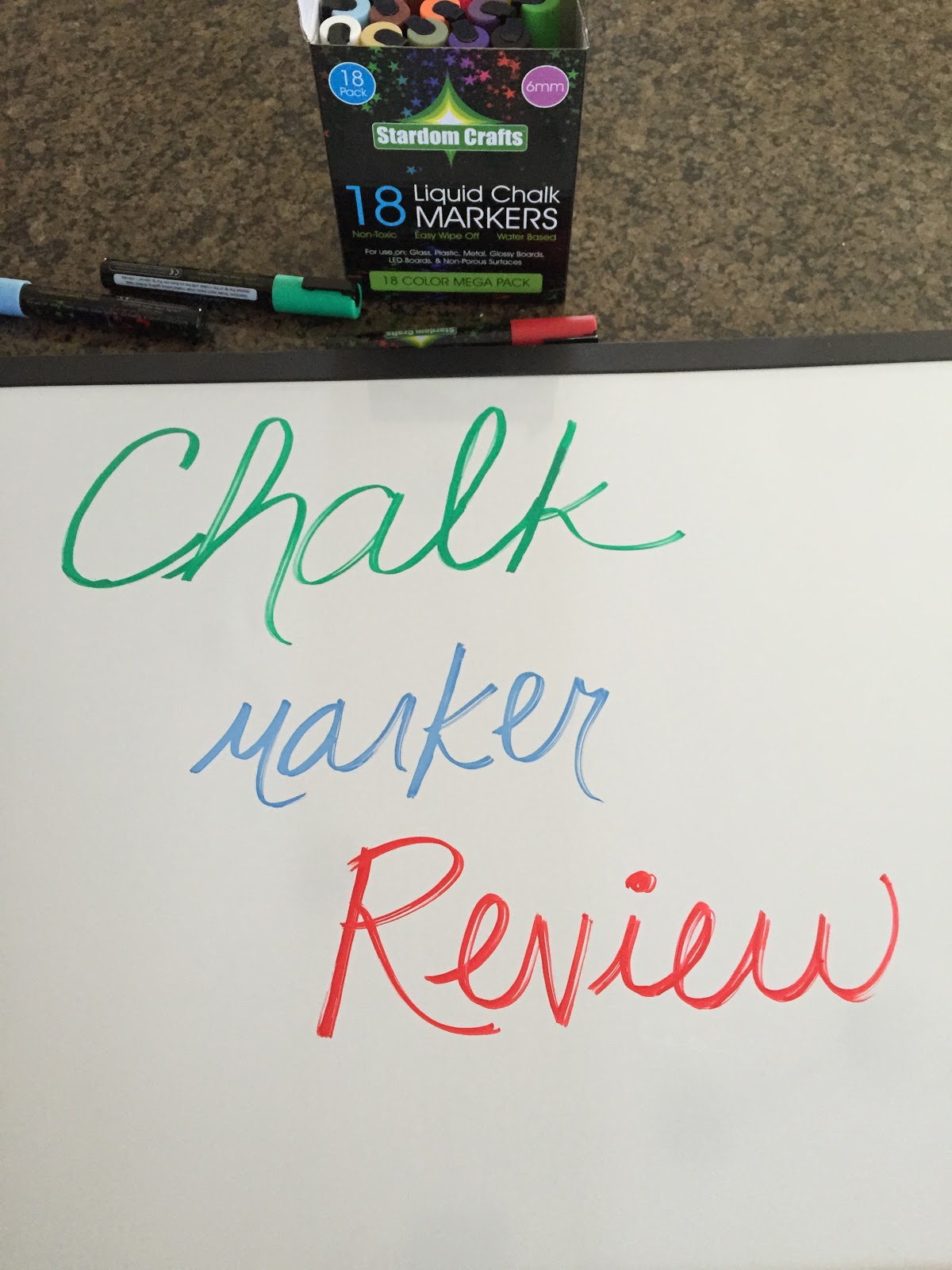 Sunshine and a Summer Breeze Liquid Chalk Markers Review