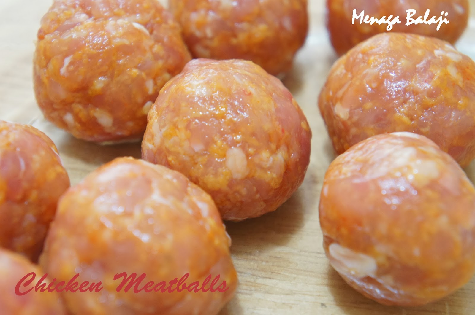 Food, Thy Medicine! Chicken Meatballs Curry Indian style