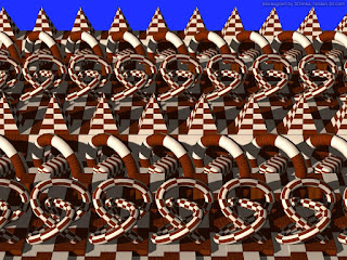 Optical Illusions 3D Magic Eye