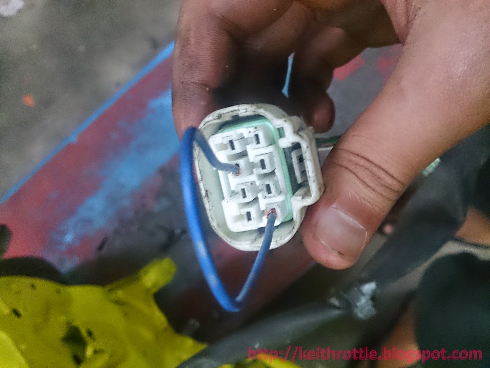 Automatic Gearbox connector from ECU. This bypass setup should do for a test crank