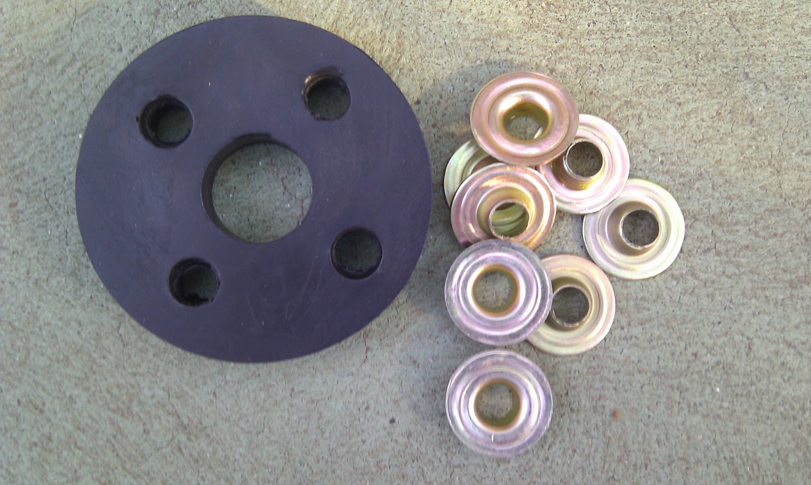 VW Karmann Ghia Repairs Steering shaft coupler replacement.