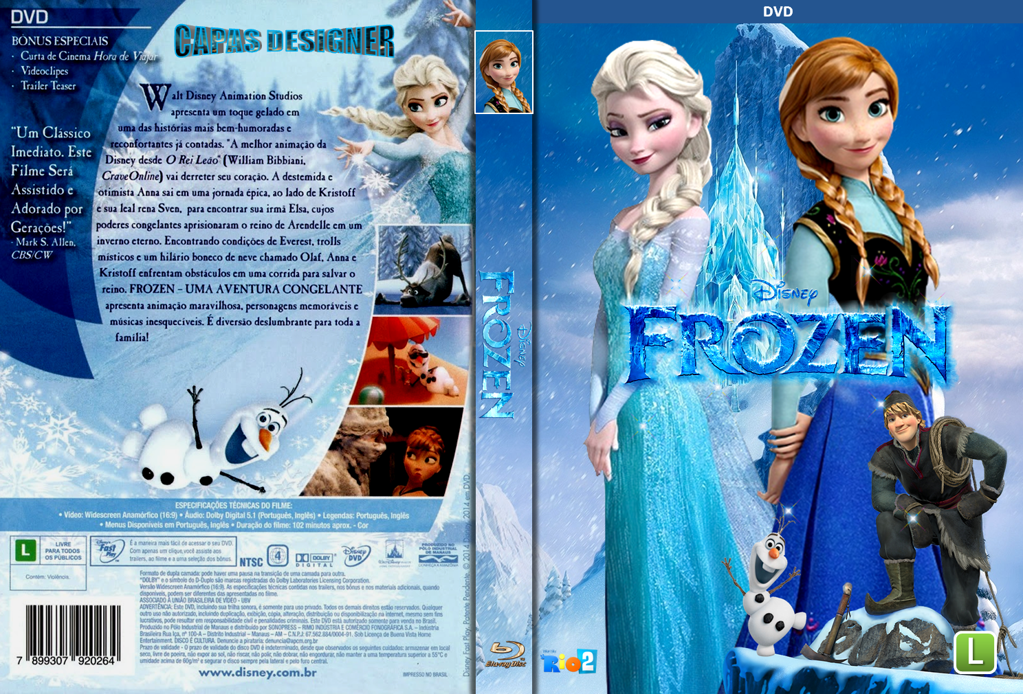 Divx Movies Dvd Frozen Fever (2015) .
