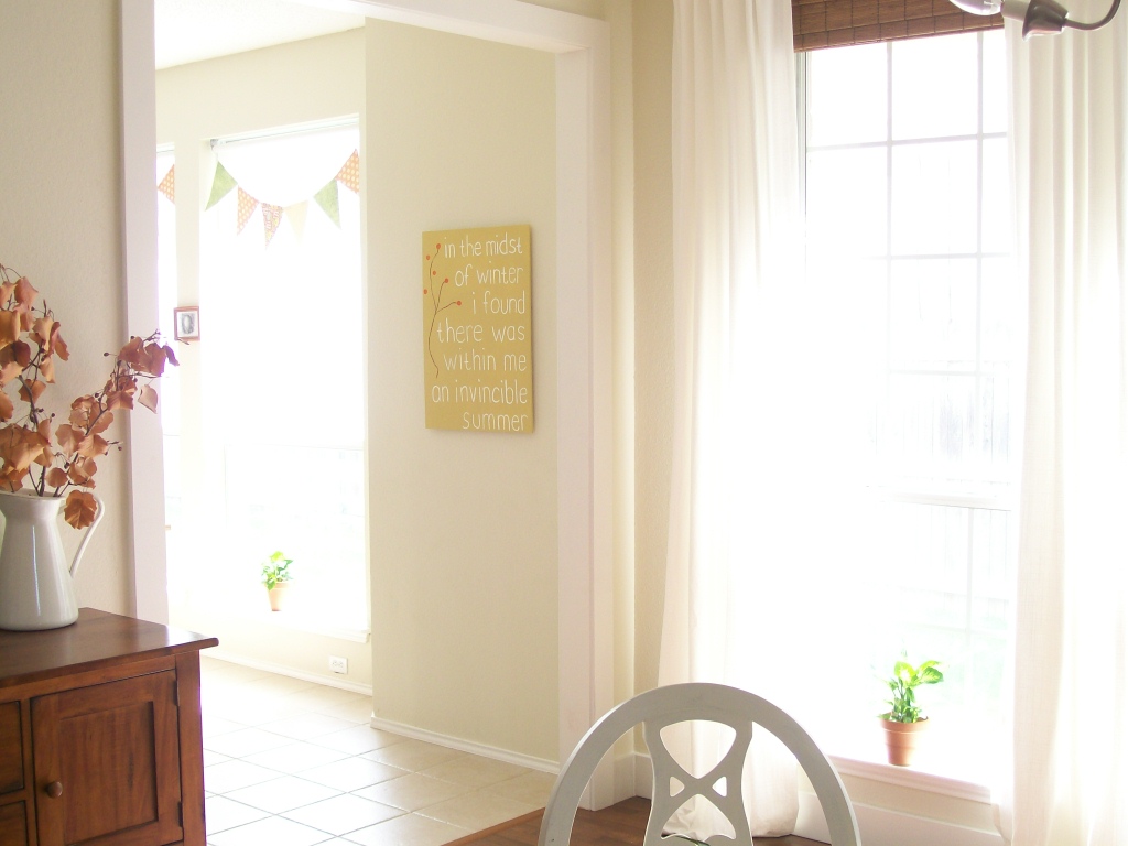 The Pear Tree Cottage: Cheap Ikea Art Transformed!