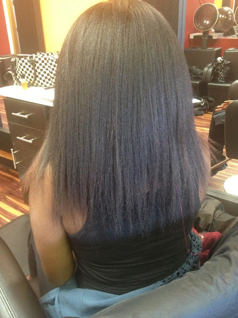 bra strap length hair with layers