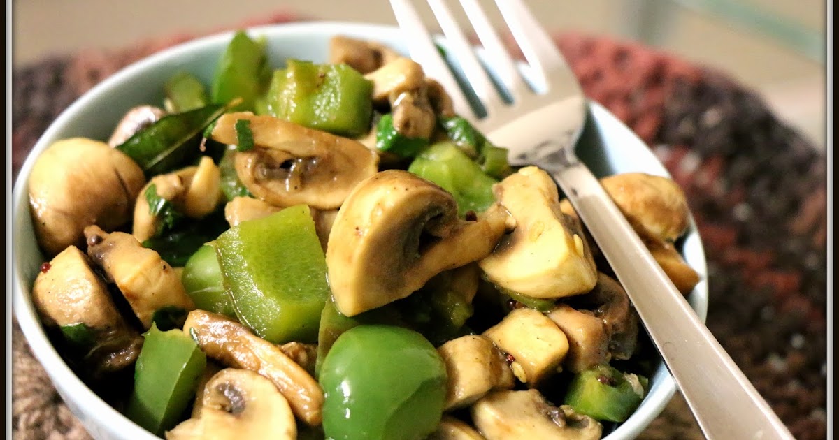 Where's the FOOOD!!!!: Mushroom - Bell Pepper Stir Fry